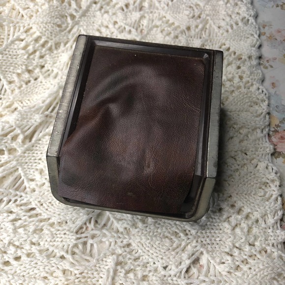 Vintage Bulova Automatic Original Plastic Leather Watch Display Storage Box Case - Picture 3 of 16